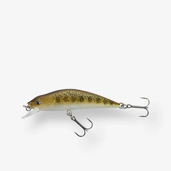 POISSON NAGEUR TRUITE MINNOW WXM MNWFS 50 US BROWN YAMAME