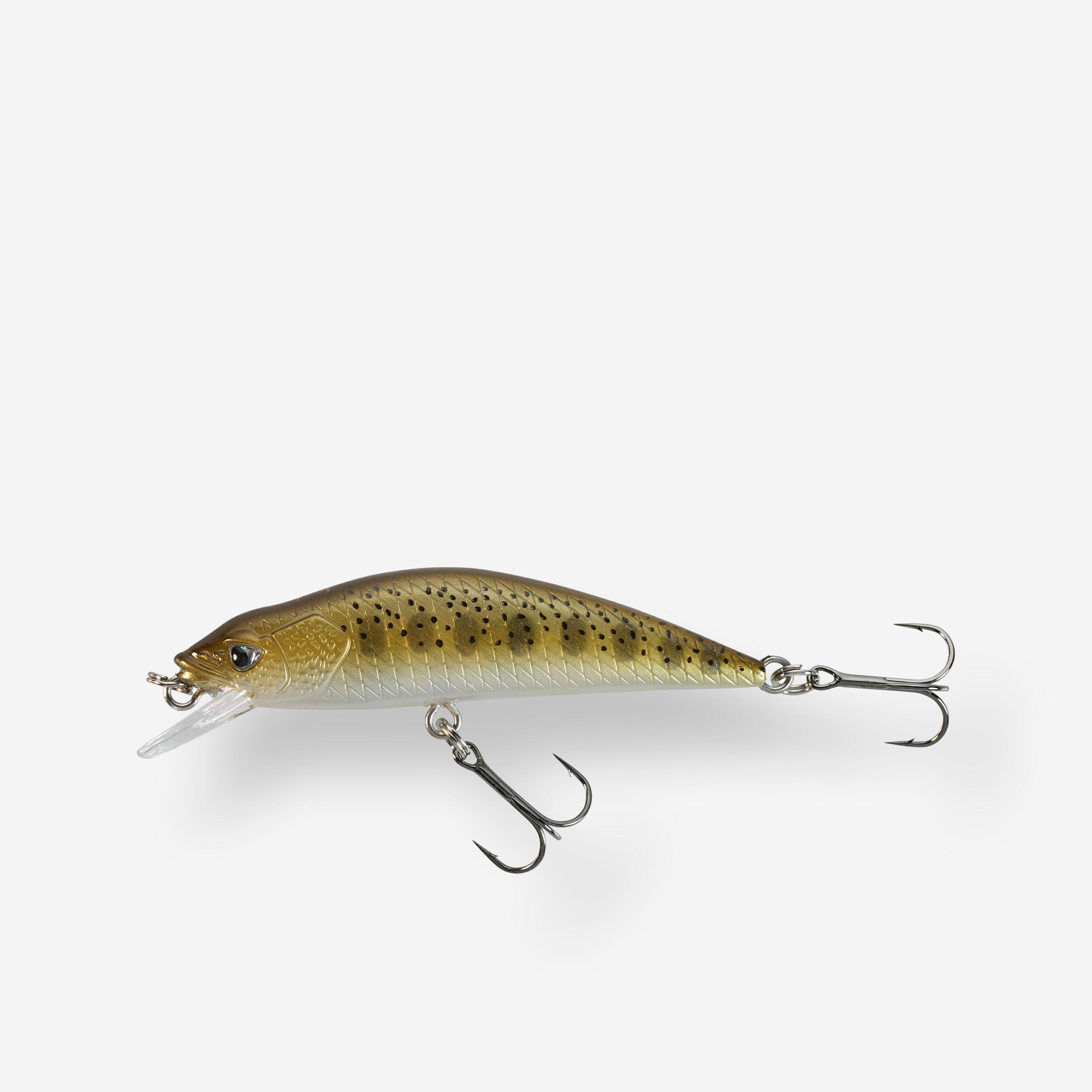 MINNOW HARD LURE FOR TROUT WXM  MNWFS 50 US YAMAME - BROWN 1/4
