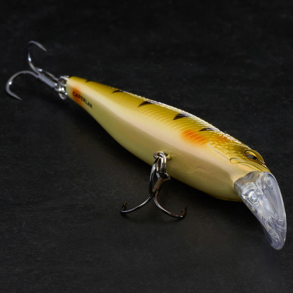 Wobbler Jerkbait Minnow WXM MNWDD 76 SP brauner Rücken