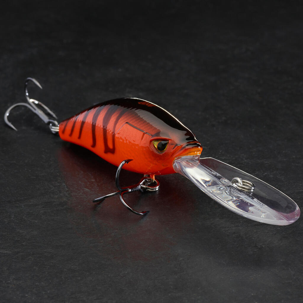 Wobler Deep Crankbait WXM CRKDD 60 F zelený chrbát