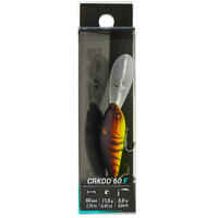 CRANKBAIT HARD LURE DEEP WXM CRKDD 60 F TIGER - ORANGE
