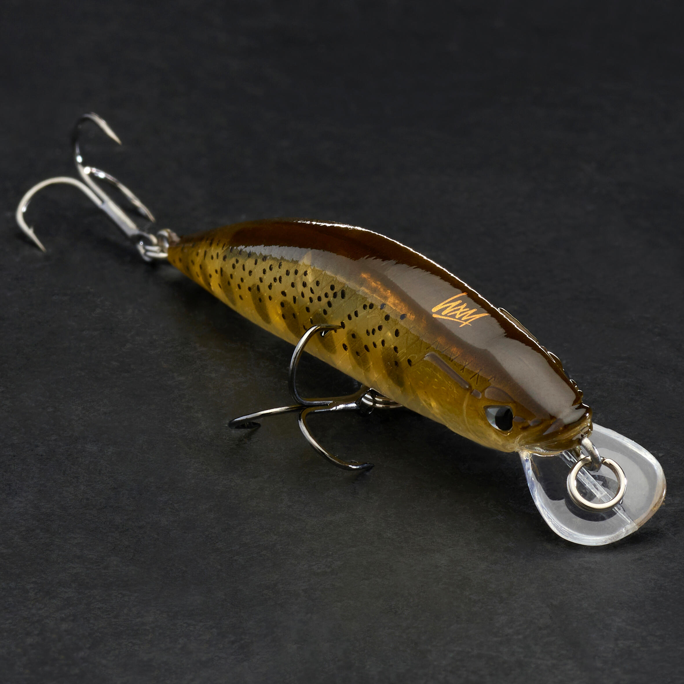 MINNOW HARD LURE FOR TROUT WXM  MNWFS 50 US YAMAME - BROWN 2/4