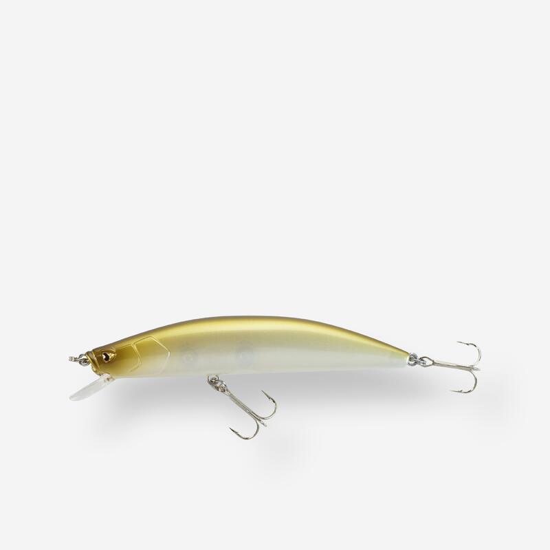 POISSON NAGEUR JERKBAIT MINNOW PÊCHE AUX LEURRE MNWFP 100 F GRIS DOS AYU