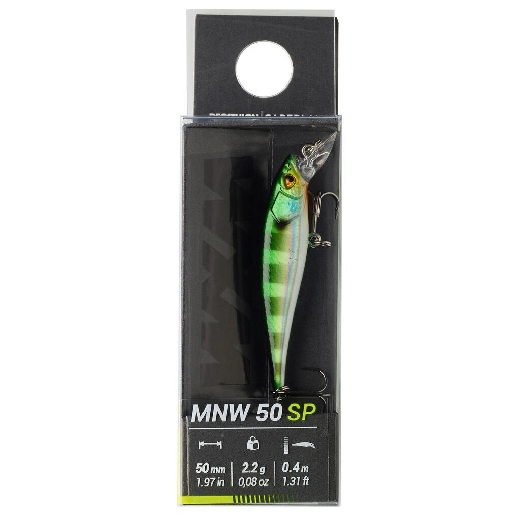 Vobler s plavim leđima MINNOW JERKBAIT WXM MNW 50 SP