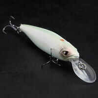 MINNOW JERKBAIT HARD LURE WXM MNWDD 76 SP - WHITE