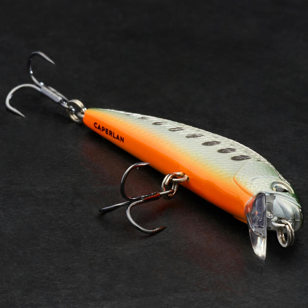 MINNOW HARD LURE FOR TROUT WXM  MNWFS 65 US BLACK BASS