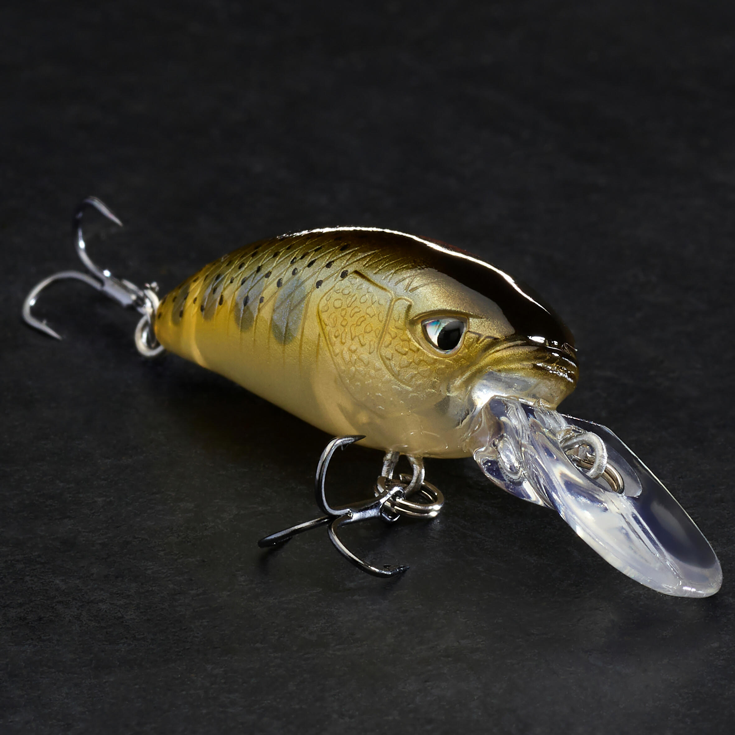 AMOSTRA FLUTUANTE PESCA CRANKBAIT WXM CRK 30 F YAMAME CASTANHO 2/3