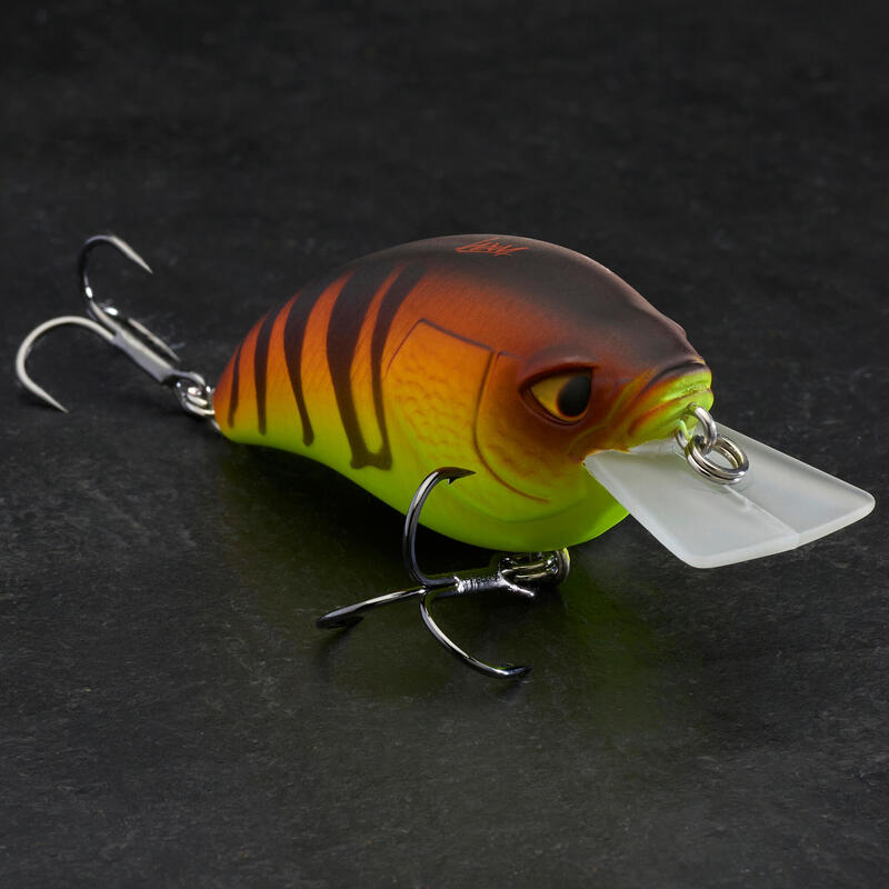 Wobbler Crankbait Shallow runner WXM CRKSR 53 F, Tiger, narancssárga