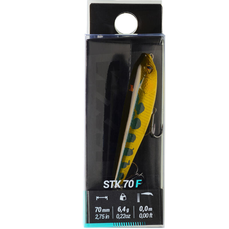 Señuelo de Pesca Spinning Stickbait Wxm Stk 70 F Rana