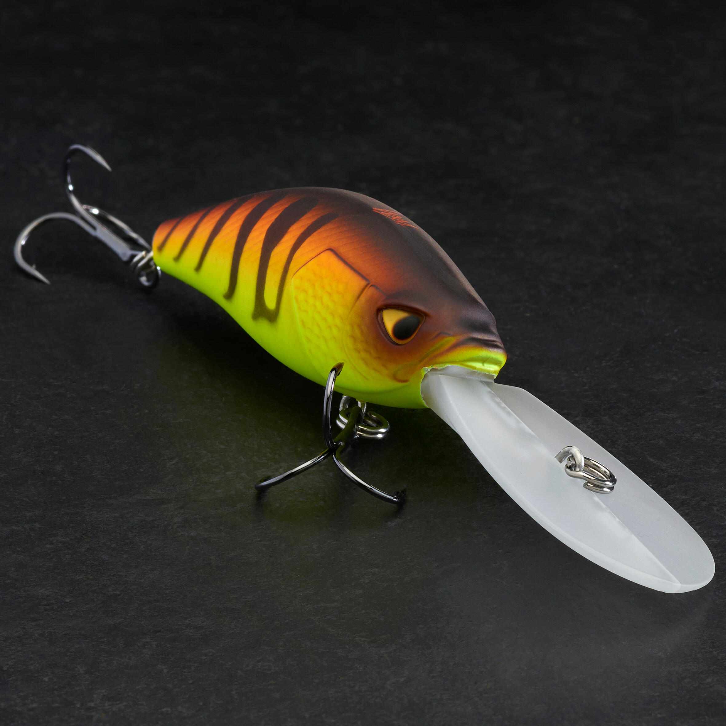 CAPERLAN Wobler Deep Crankbait WXM CRKDD 60 F Orange tiger bez · záber 3
