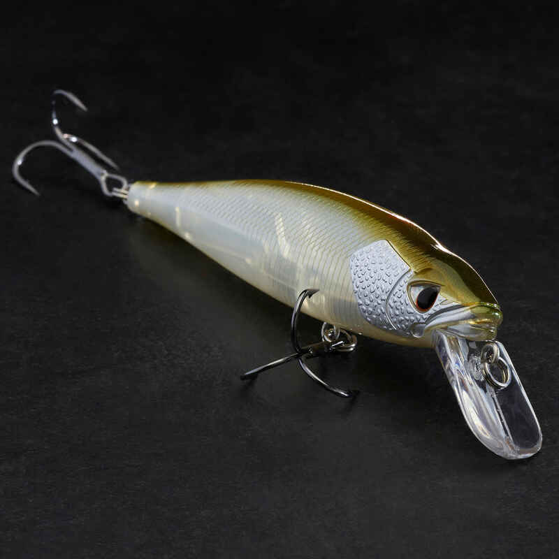 MINNOW JERKBAIT HARD LURE WXM MNW 100 SP - BROWN BACK