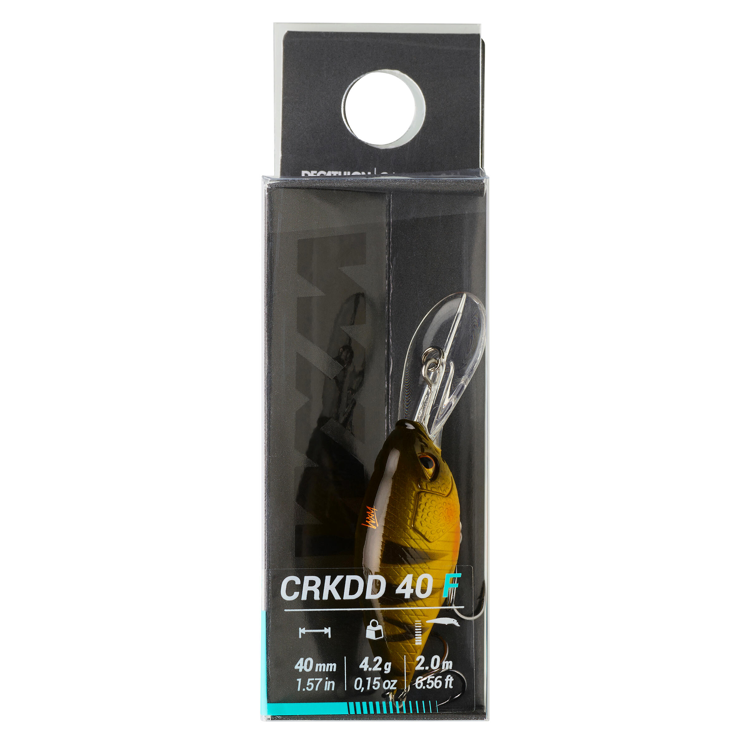 Wobbler Crankbait Deep Diving WXM CRKDD 40F Barsch  4/5