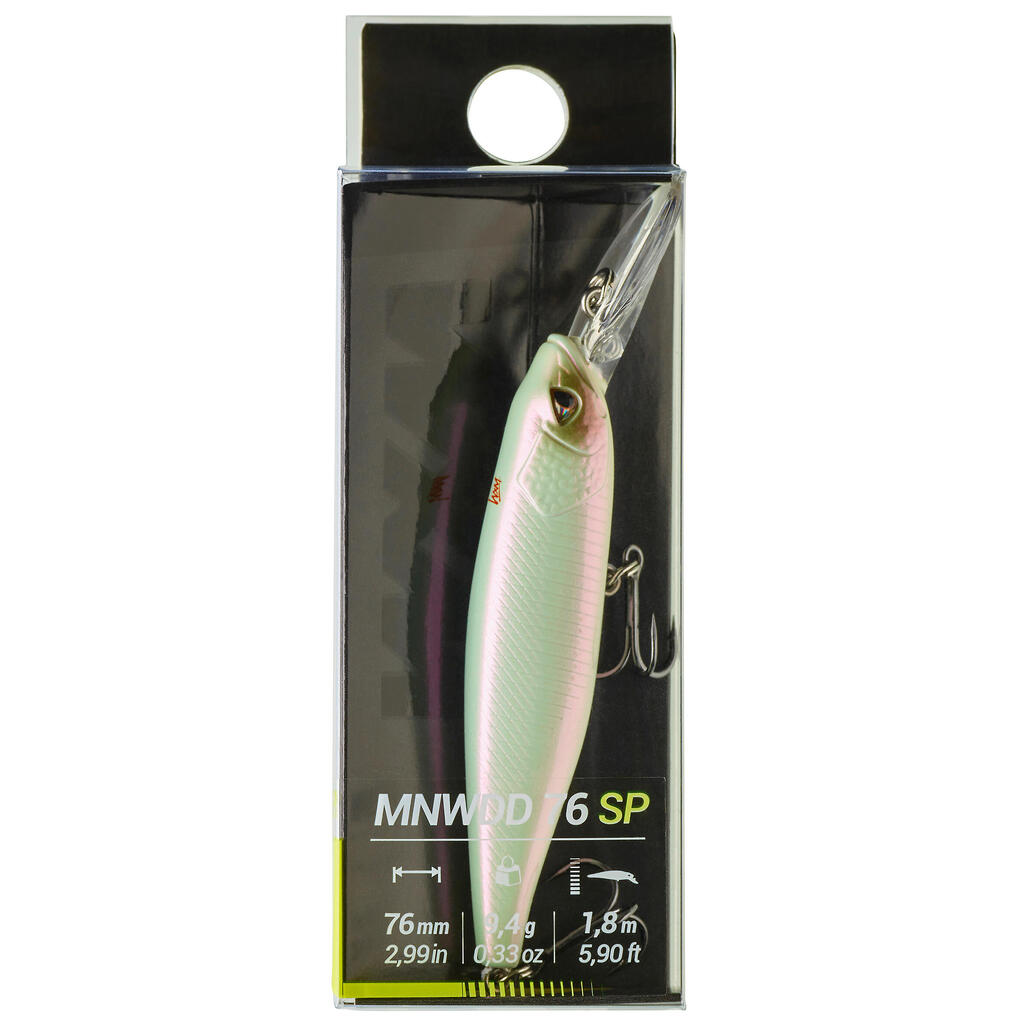 MINNOW JERKBAIT HARD LURE WXM MNWDD 76 SP YAMAME