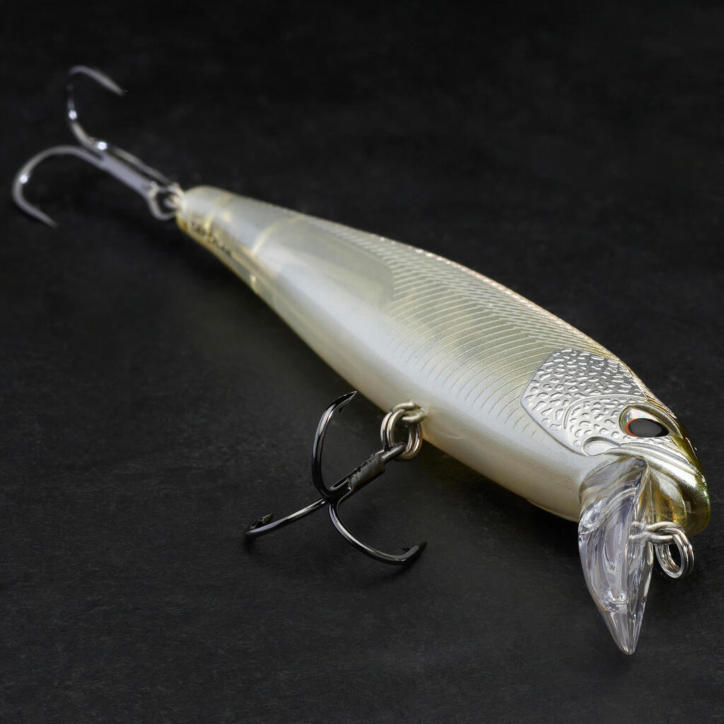 Wobbler Jerkbait Minnow WXM MNW 100 SP weiss