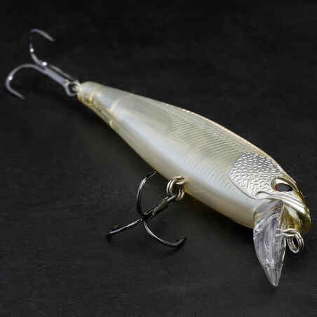 MINNOW JERKBAIT HARD LURE WXM MNW 100 SP - BROWN BACK