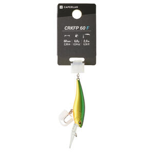 Señuelo de Pesca Spinning Crankbait CRKFP 60 F Hot Tiger