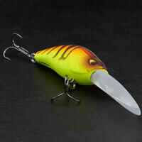 CRANKBAIT HARD LURE DEEP WXM CRKDD 60 F TIGER - ORANGE