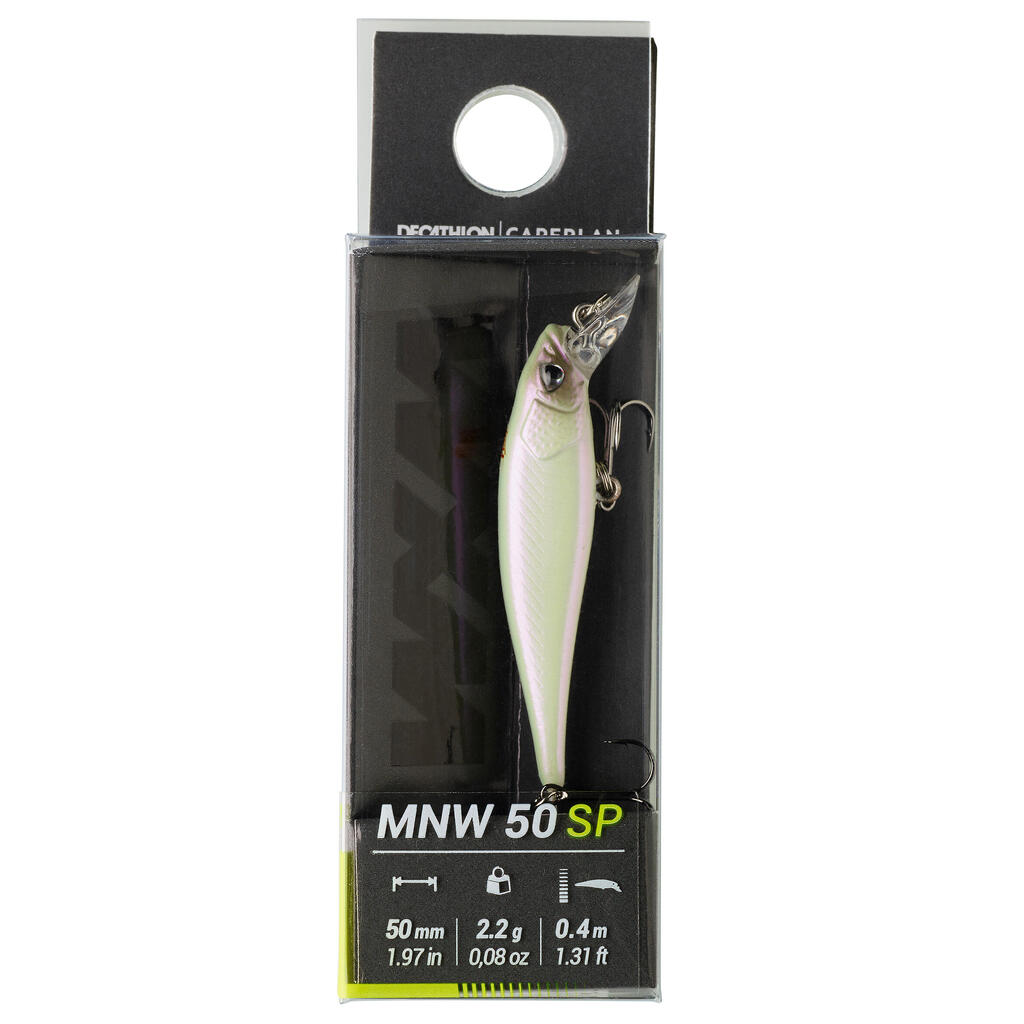 Vobler s plavim leđima MINNOW JERKBAIT WXM MNW 50 SP