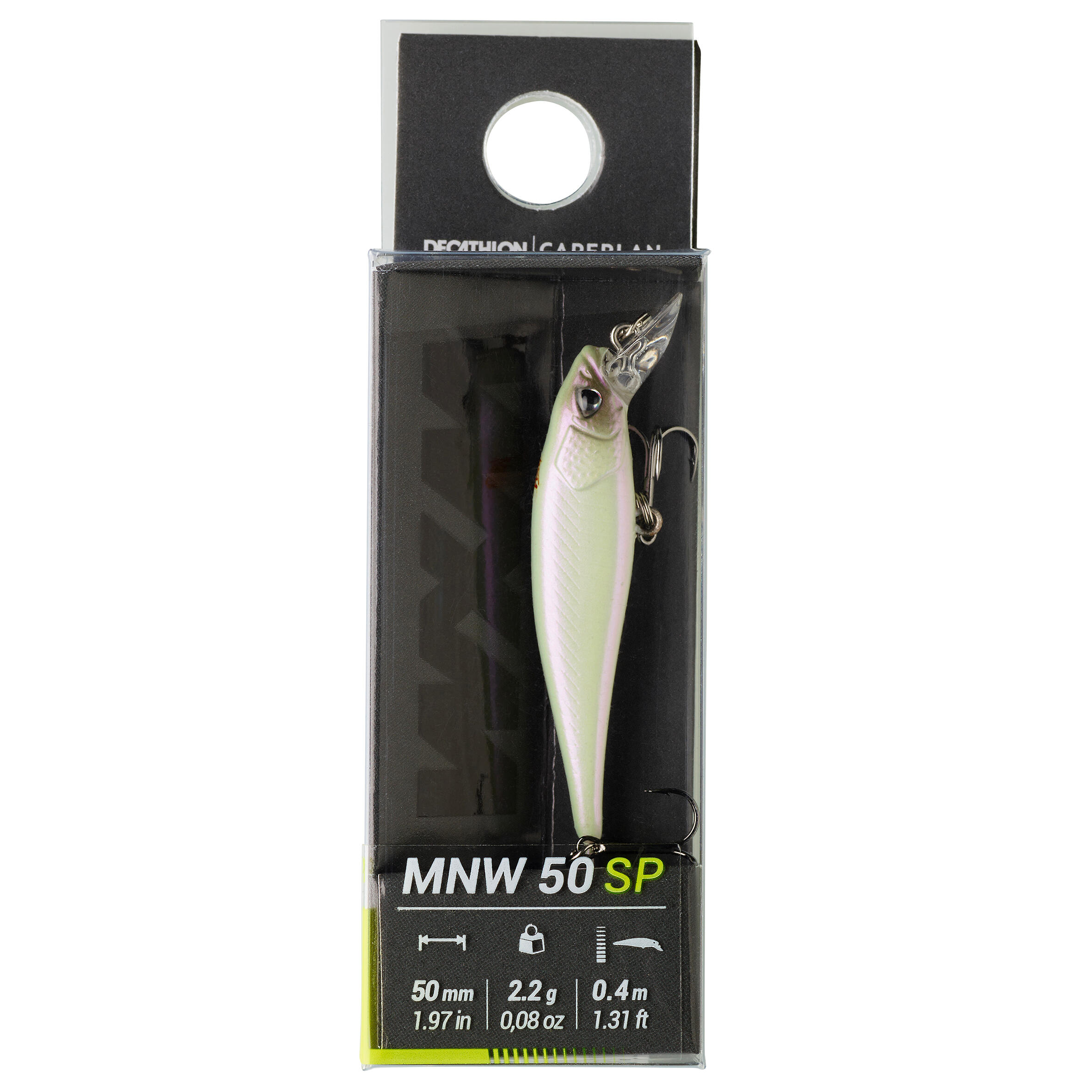 WXM MNW 50 SP fishing jerkbait - White - Caperlan - Decathlon