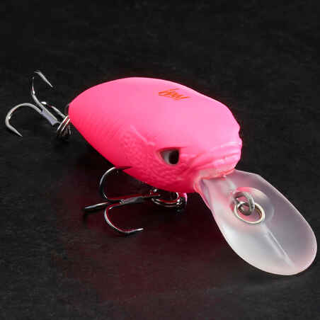 Blizgė su liežuvėliu „CRK 30 F“ žvejybai su spiningu, neoninė rožinė