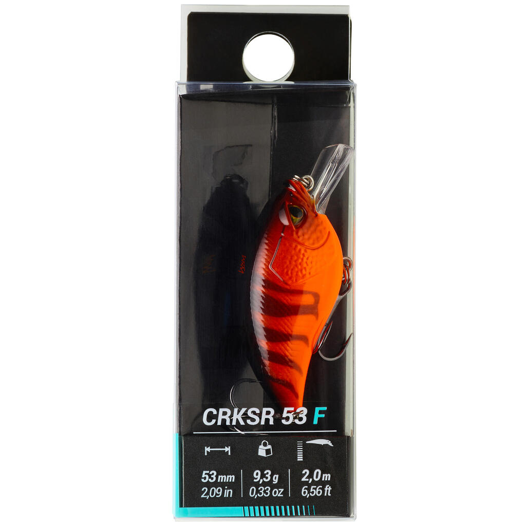 Wobler Crankbait Shallow Runner WXM CRKSR 53 F hnedý chrbát