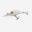 AMOSTRA FLUTUANTE PESCA CRANKBAIT DEEP DIVING WXM CRKDD 40 F BRANCO