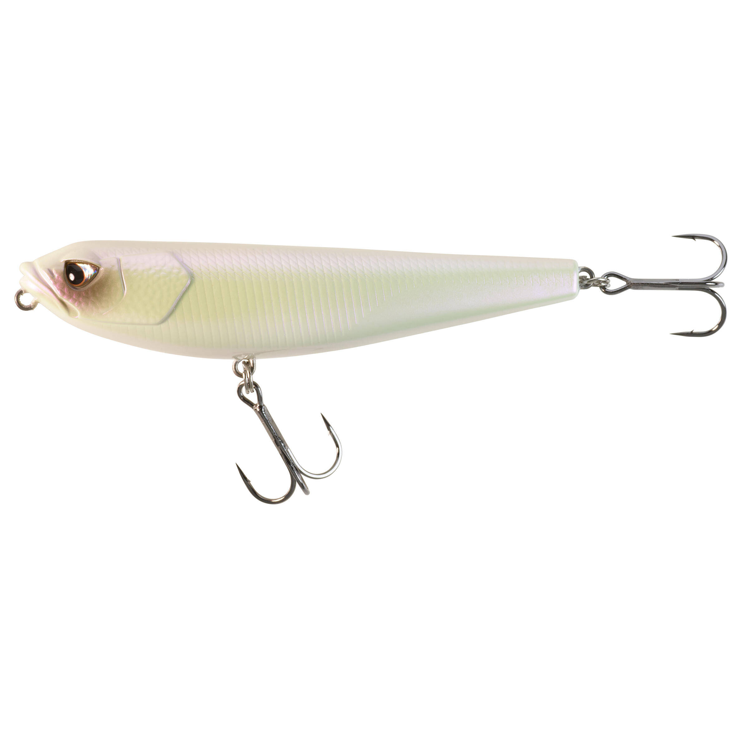 Fishing Hard Lure Stickbait STK 100F - White -  1