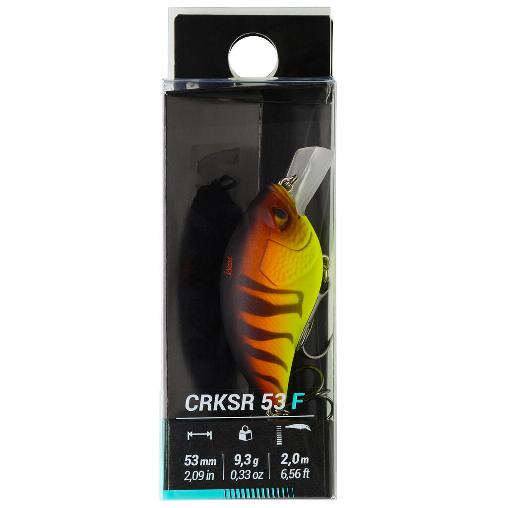 פיתיון צף קשה לדיג במים רדודים WXM CRKSR 53 F CRAYFISH