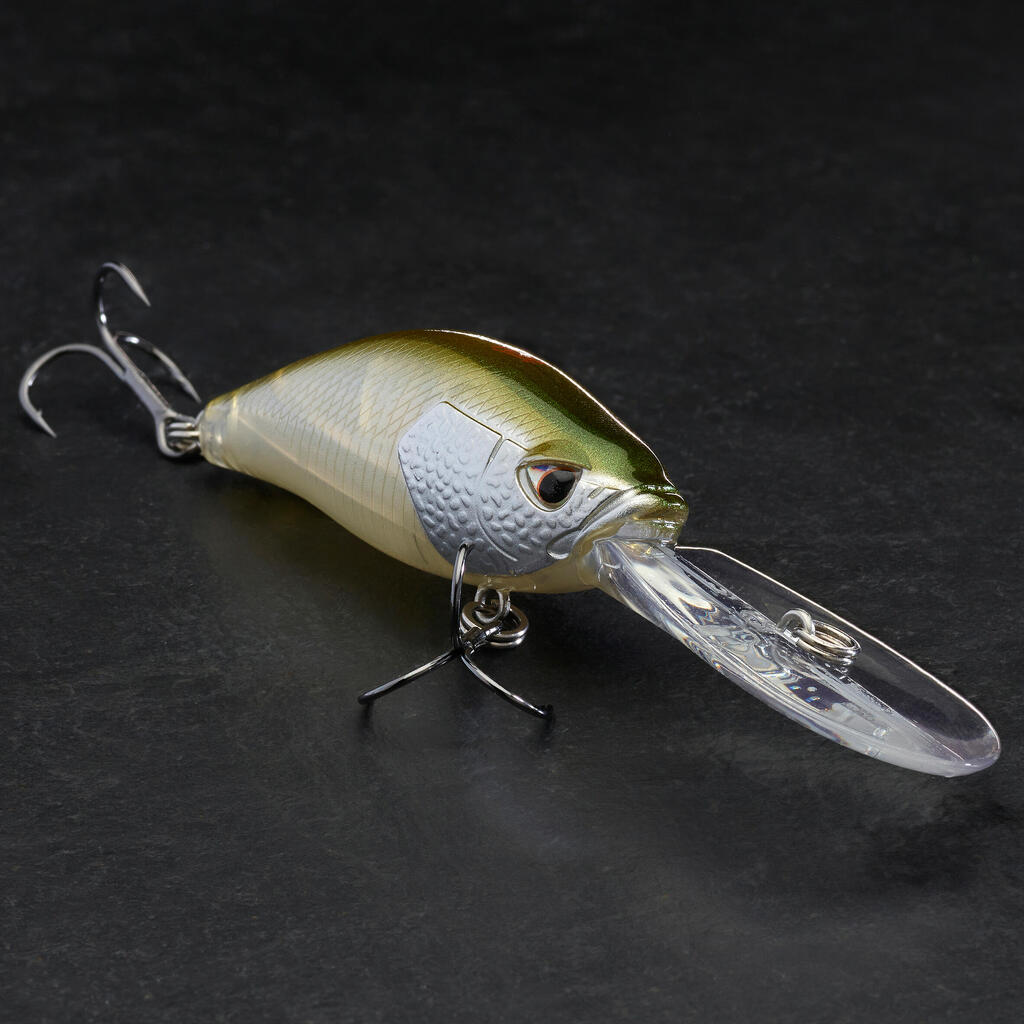 Wobbler Deep Crankbait WXM CRKDD 60 F grüner Rücken