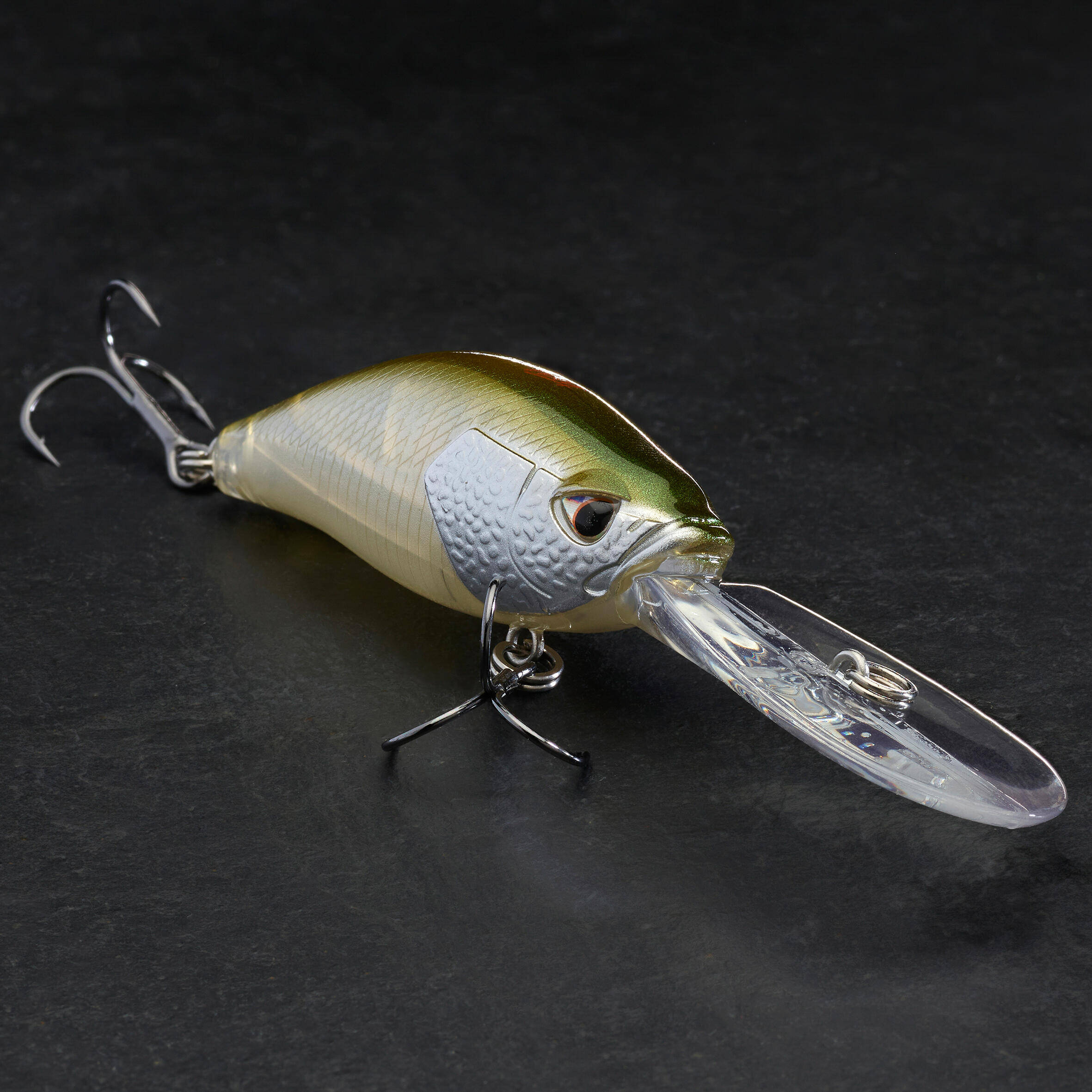 DEEP CRANKBAIT HARD LURE WXM CRKDD 60 F - BROWN BACK -  3