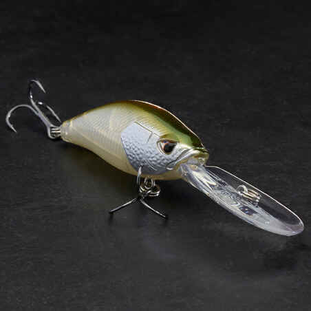 Leurre Musky Traîne – Baker Baits 12" – Crankbait Sucker Marron – Custom US