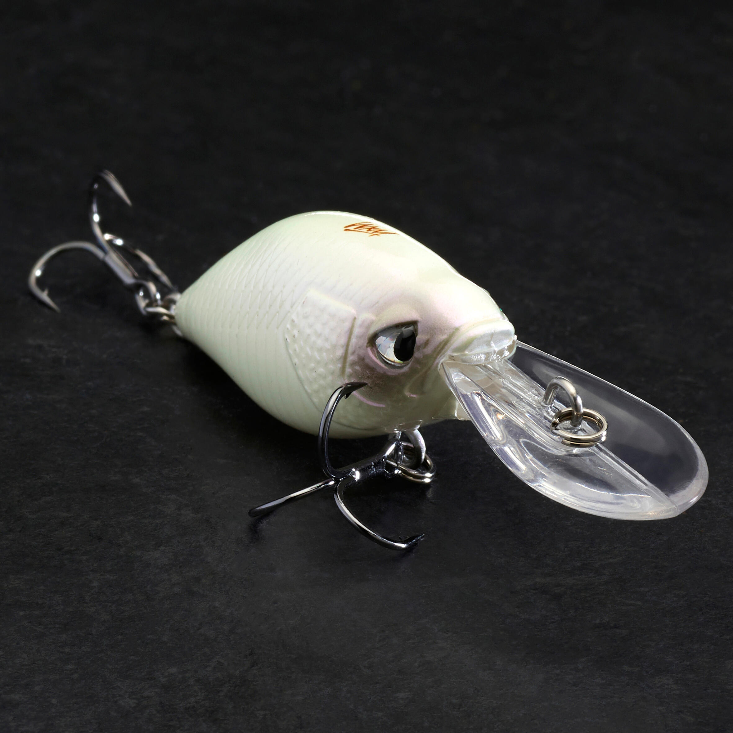 Wobbler Crankbait Deep Diving WXM CRKDD 40 F weiss 2/5