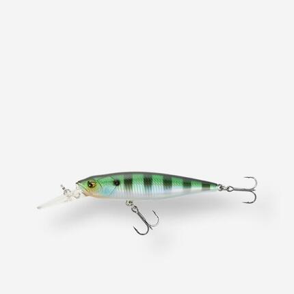 POISSON NAGEUR JERKBAIT MINNOW WXM MNWDD 76 SP DOS BLEU