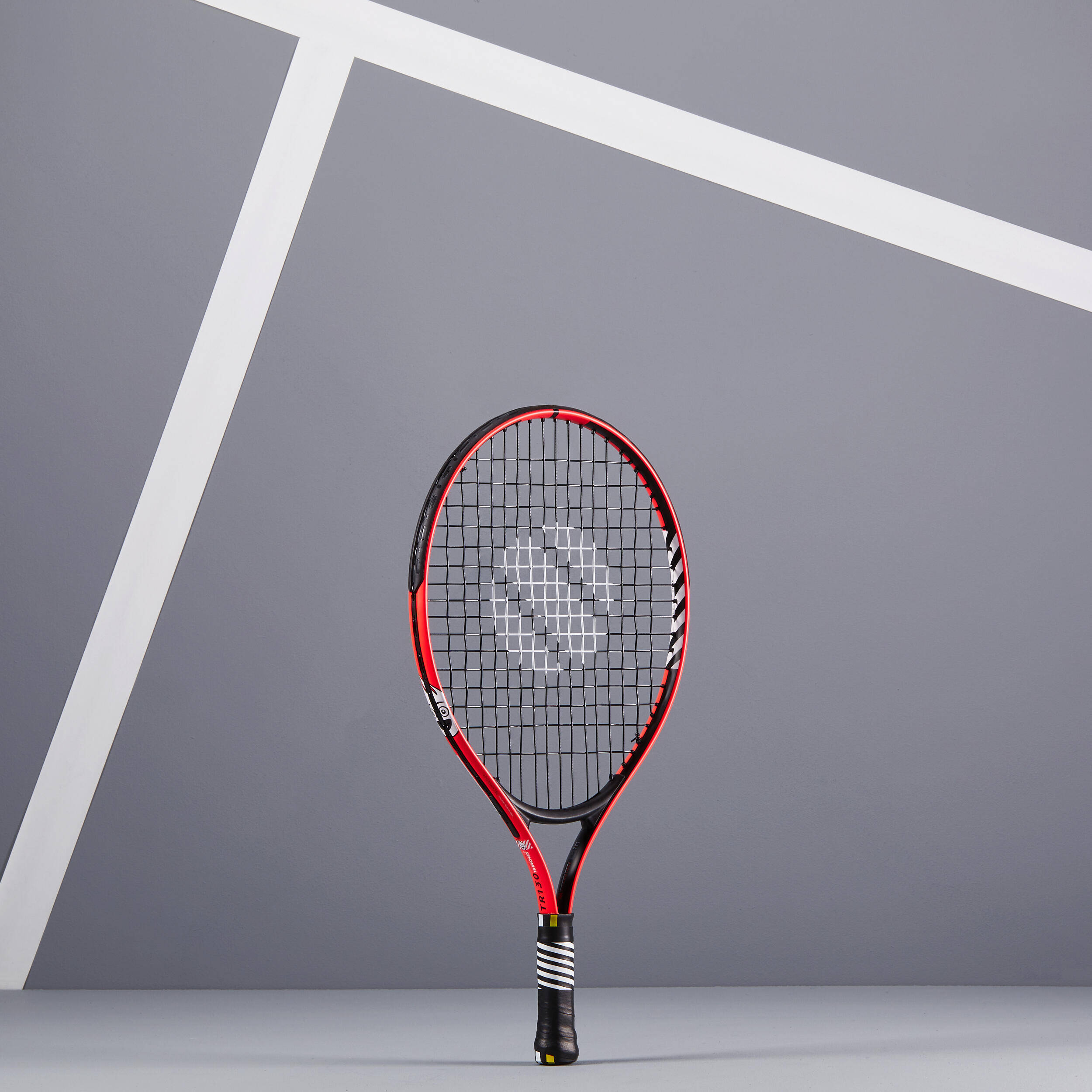 Kids Tennis Racket 19 Inches with Learning Grip - TR130 - 188 g -  4