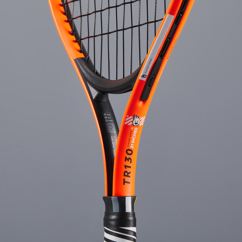 Dětská tenisová raketa TR130 21" oranžová 