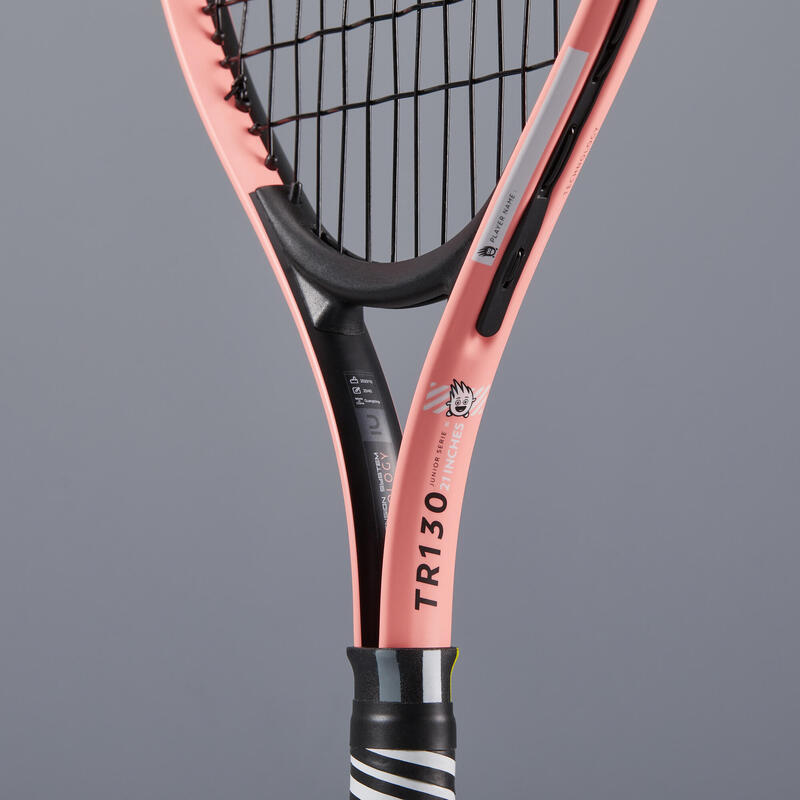 Tennisracket voor kinderen TR130 21" roze