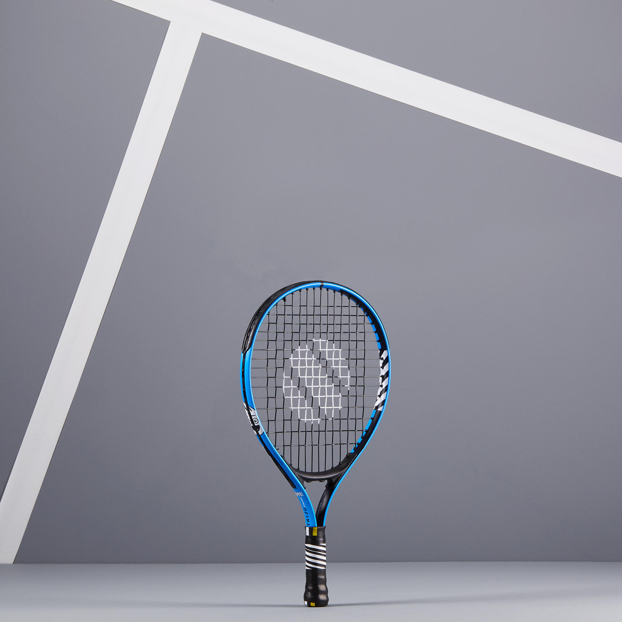 CHILDREN'S TENNIS RACKET TR130 17" BLUE