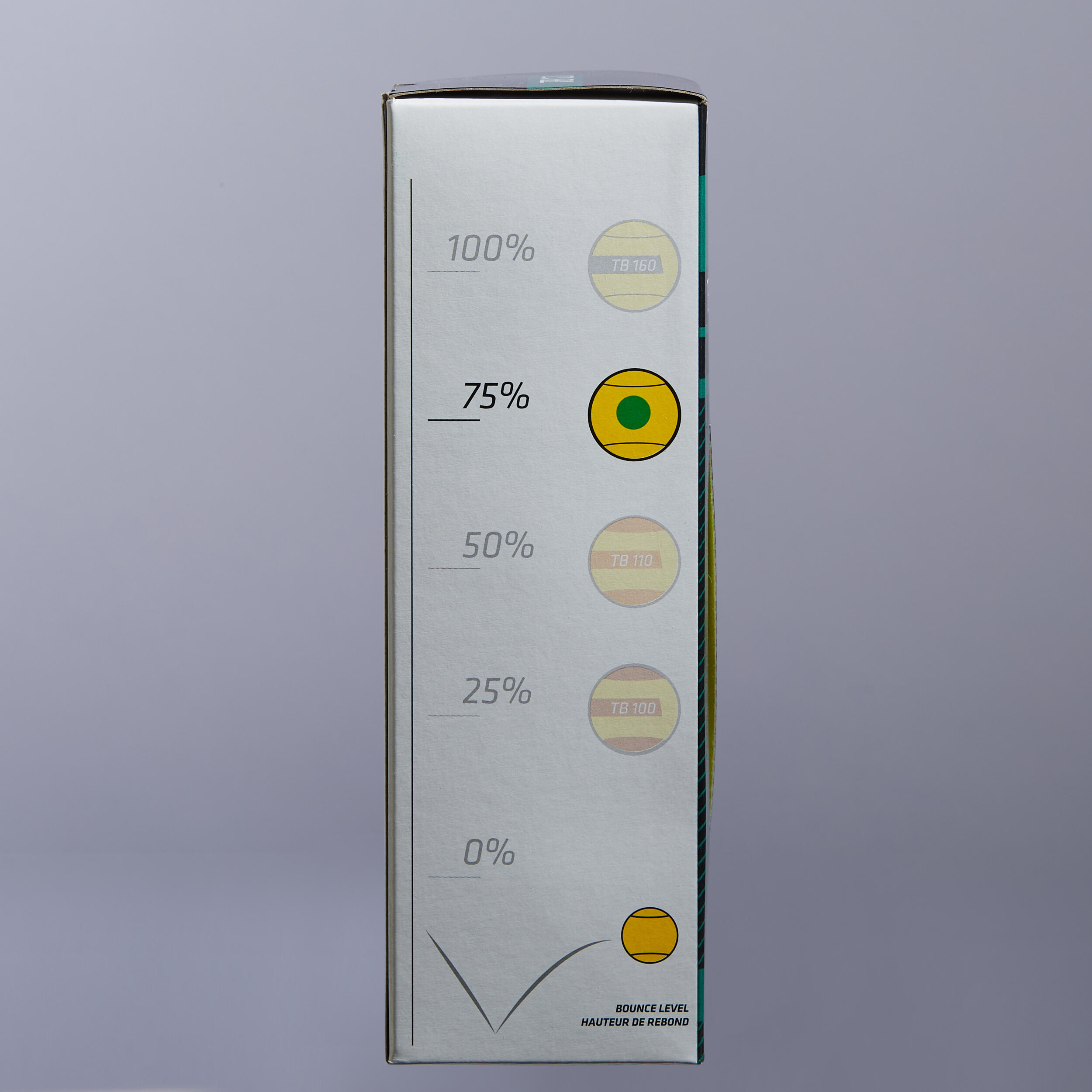 Tennis Ball TB120*3 Green ARTENGO Decathlon