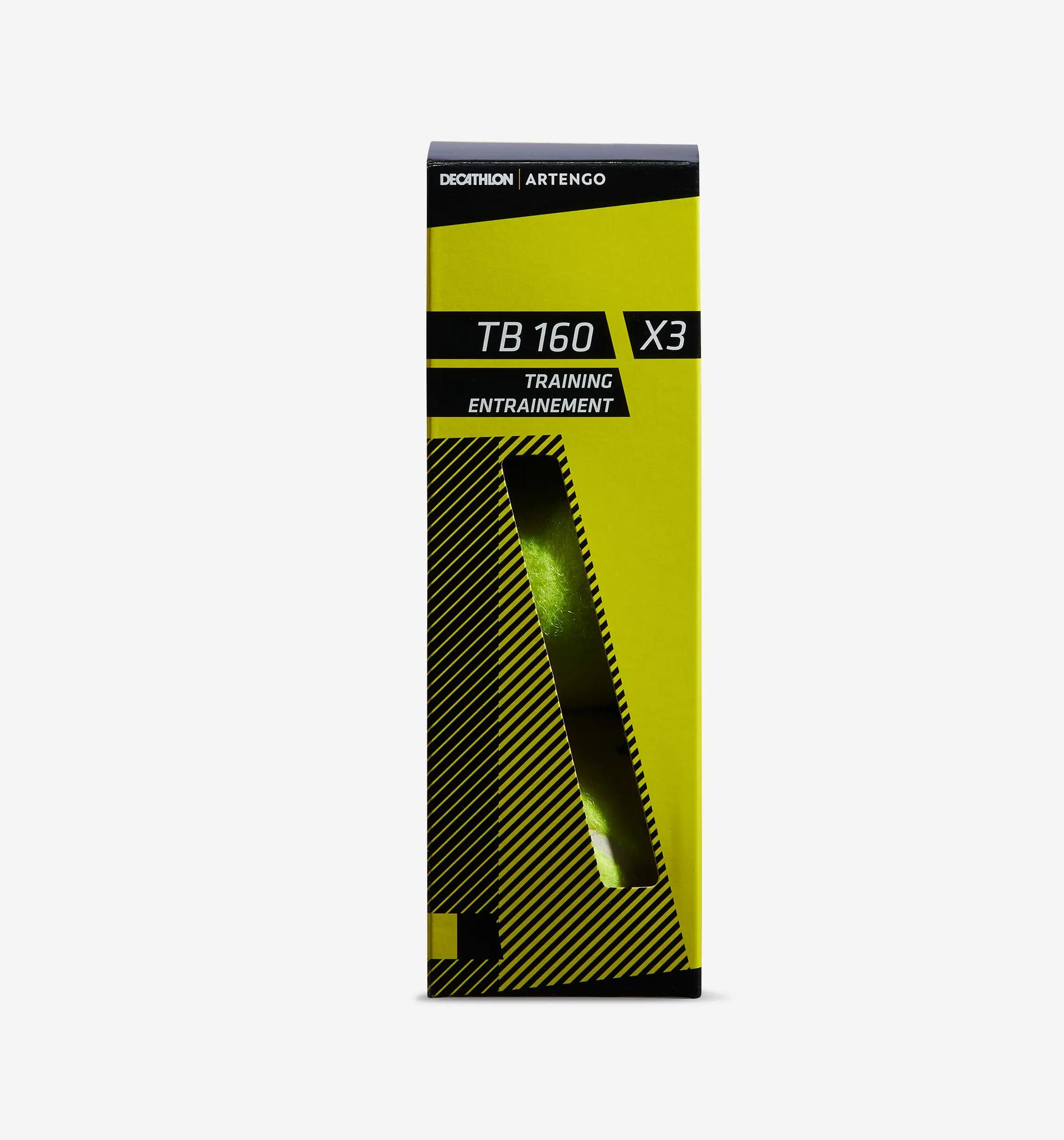 tb160 yellow pressureless tennis ball