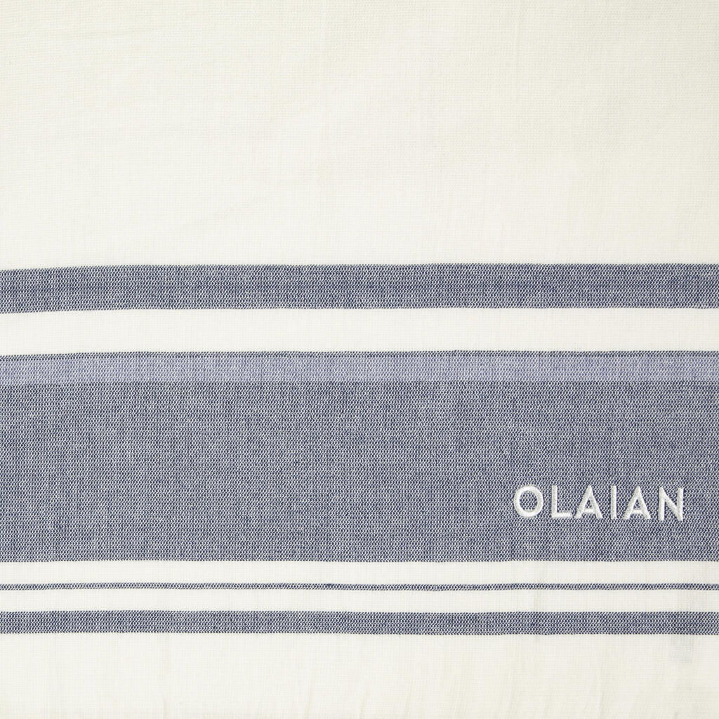 Peškir za plažu Fouta 170 x 100 cm boja prašine