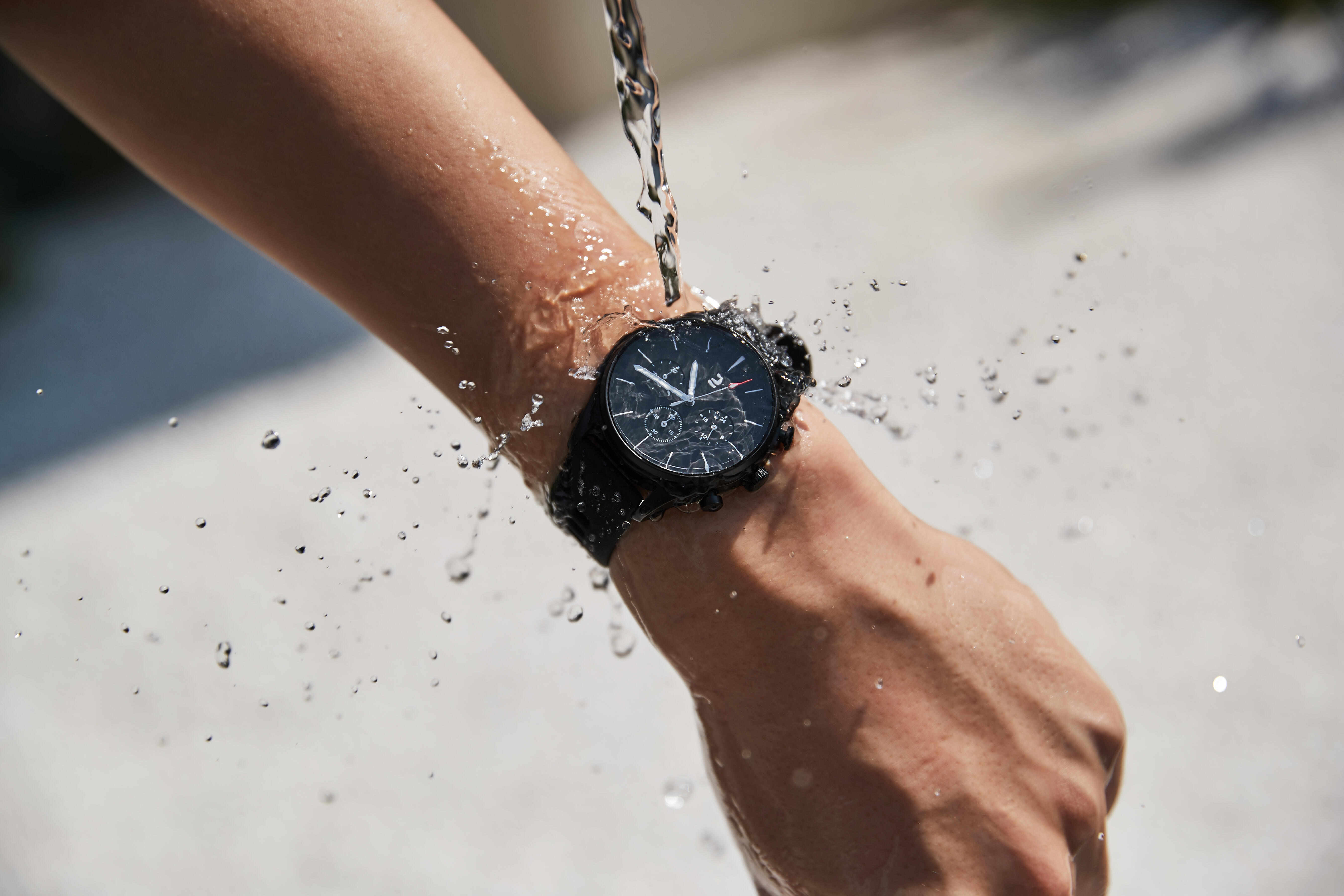 Decathlon Unisex Analog Sports Watch A400 Black