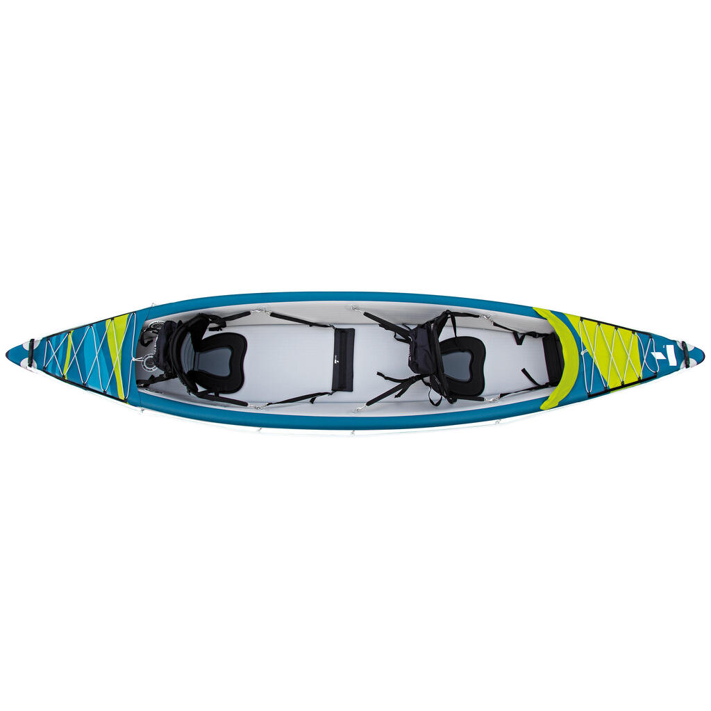 INFLATABLE HIGH-PRESSURE 2-PERSON CANOE/KAYAK HYBRID BREEZE TAHE