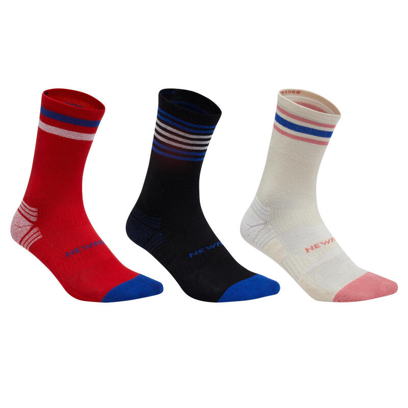 Chaussettes marche sportive/nordique WS 100 Mid Ed. Limitée (3 paires)