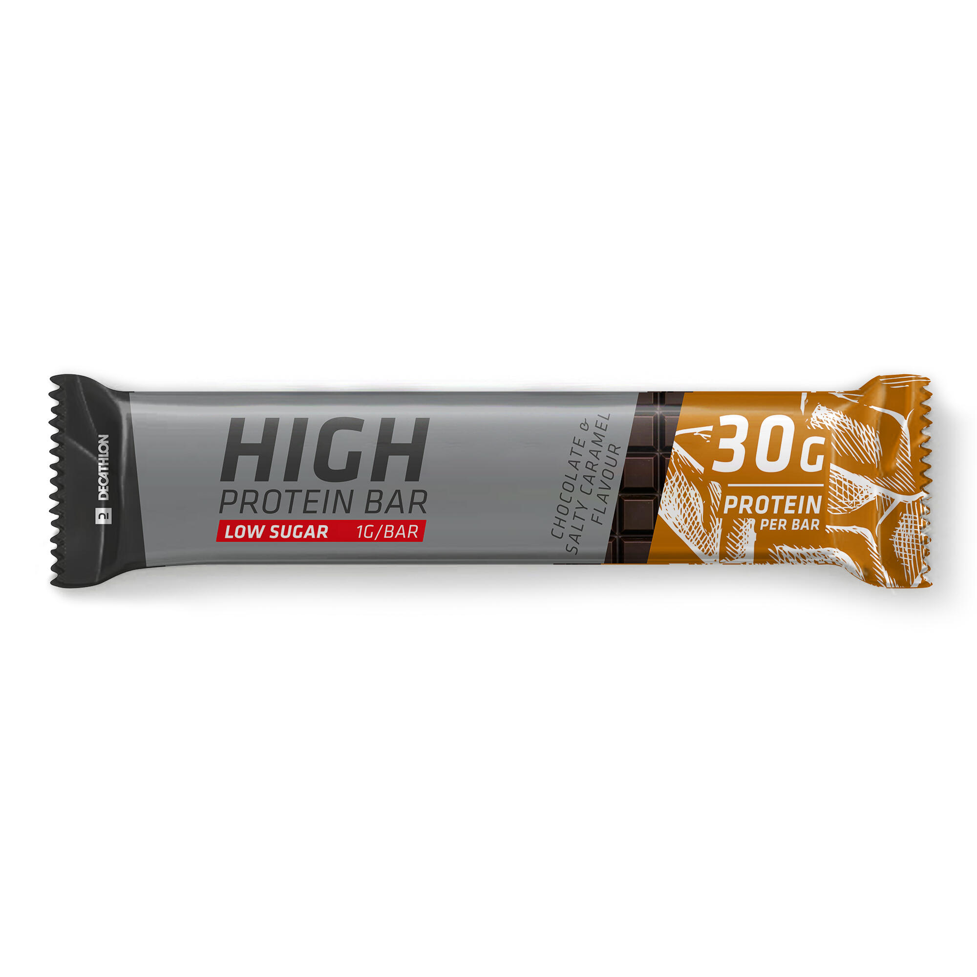 Baton HIGH PROTEIN BAR caramel decathlon.ro imagine 2022