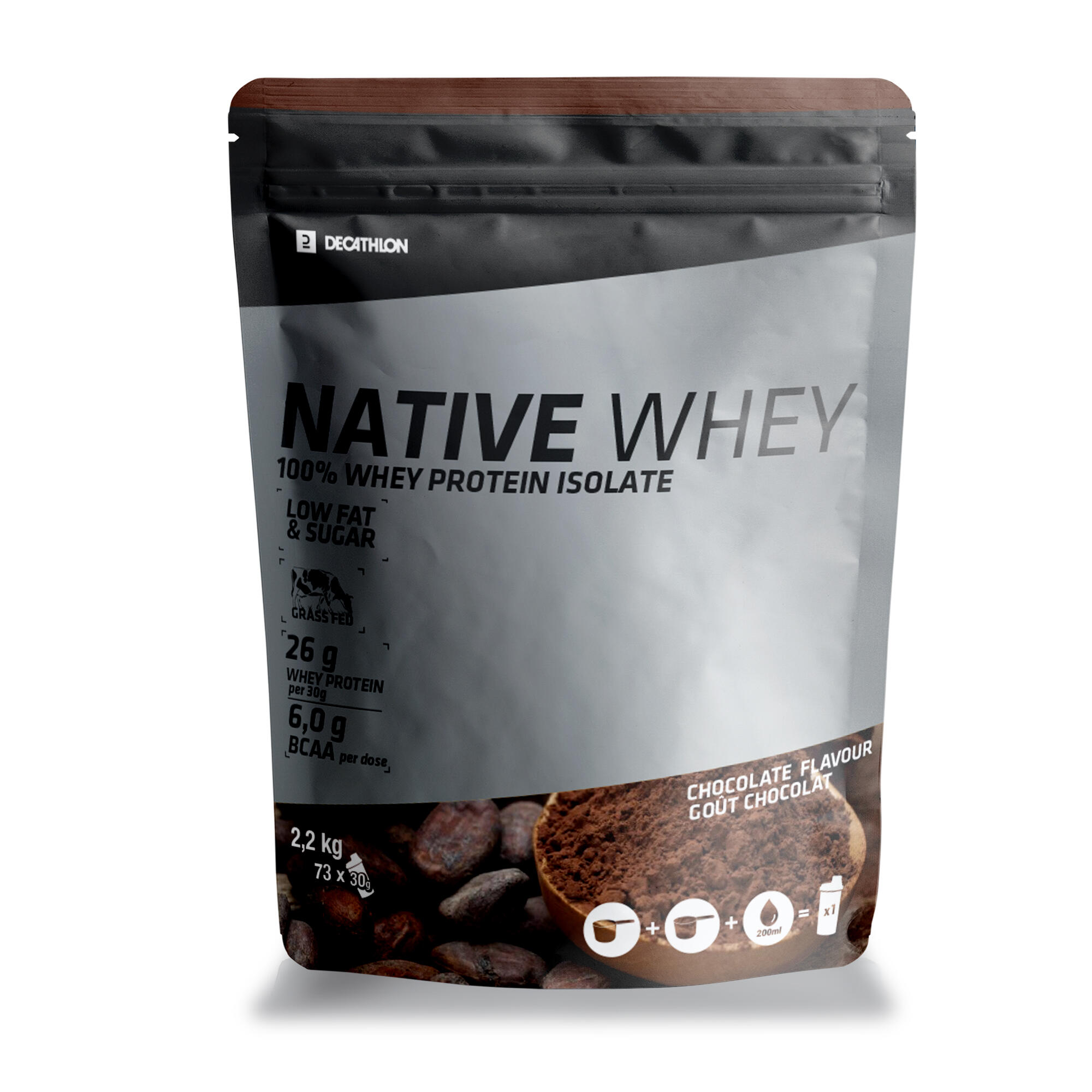 Domyos Протеин Whey Native – Шоколад