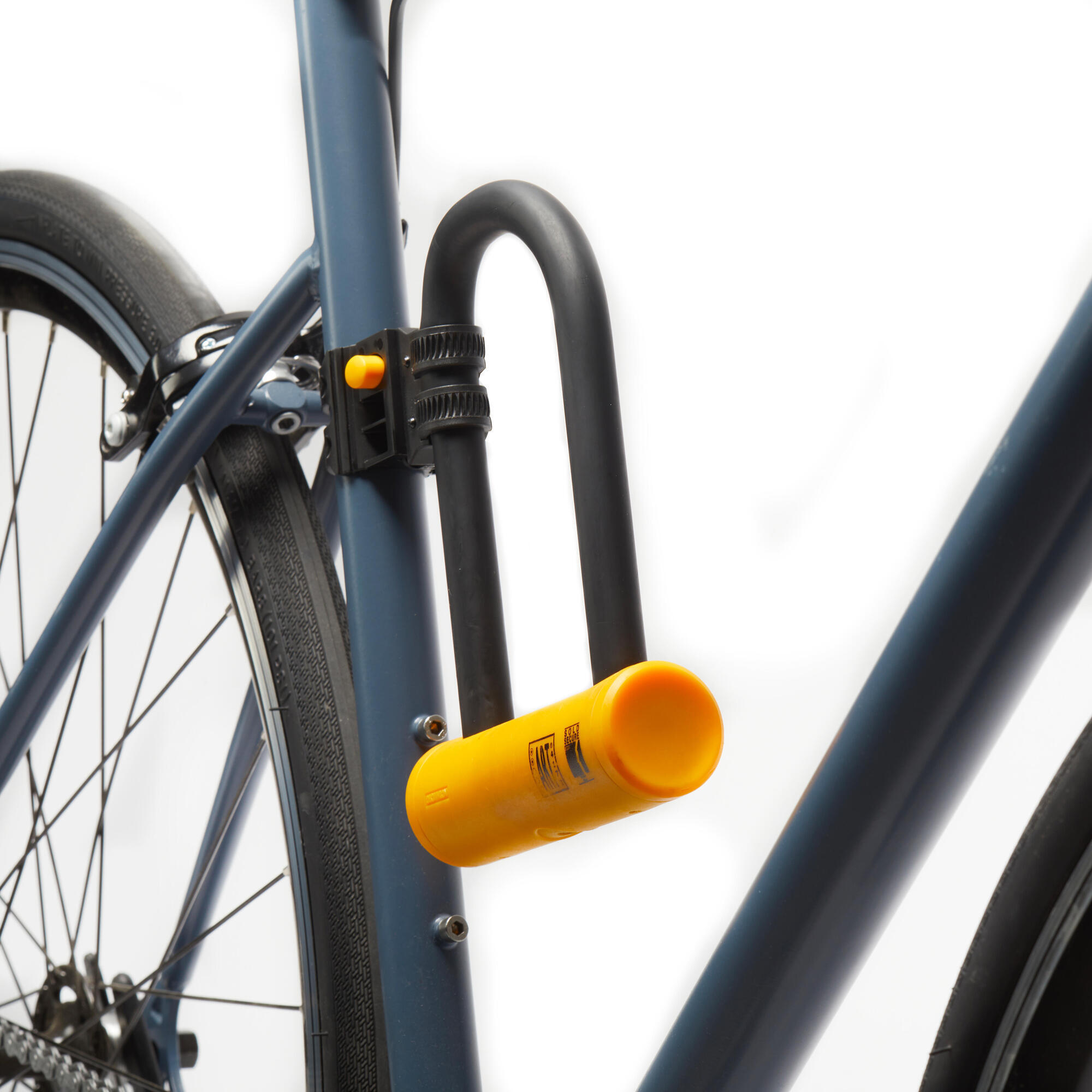 Bike lock holder U