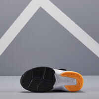 Zapatillas tenis niños con tira autoadherente  Artengo TS530 negro