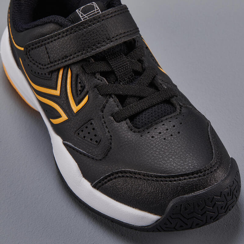 Tennisschoenen voor kinderen TS530 klittenband zwart