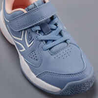 Zapatillas tenis niños con tira autoadherente  Artengo TS530  azul