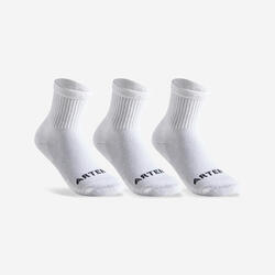 Calze lunghe bambino RS 100 bianche x3
